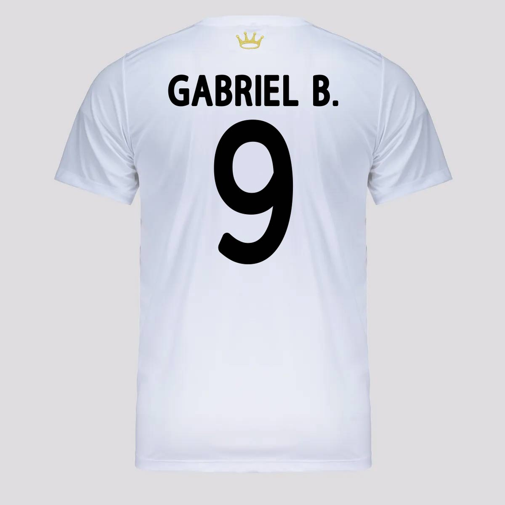 Camisa Santos Logo Branca 9 Gabriel B Camisa Santos Logo Branca 9 Gabriel B