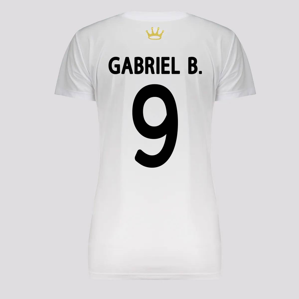 Camisa Santos Logo Feminina Branca 9 Gabriel B Camisa Santos Logo Feminina Branca 9 Gabriel B