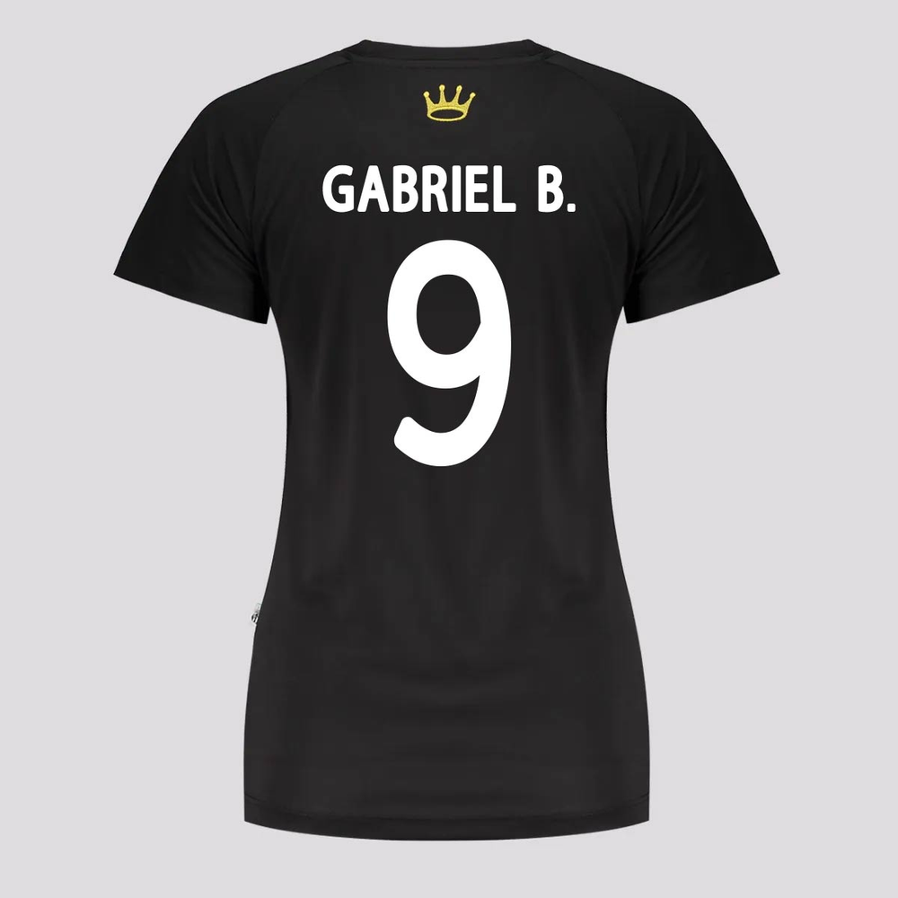 Camisa Santos Logo Feminina Preta 9 Gabriel B Camisa Santos Logo Feminina Preta 9 Gabriel B