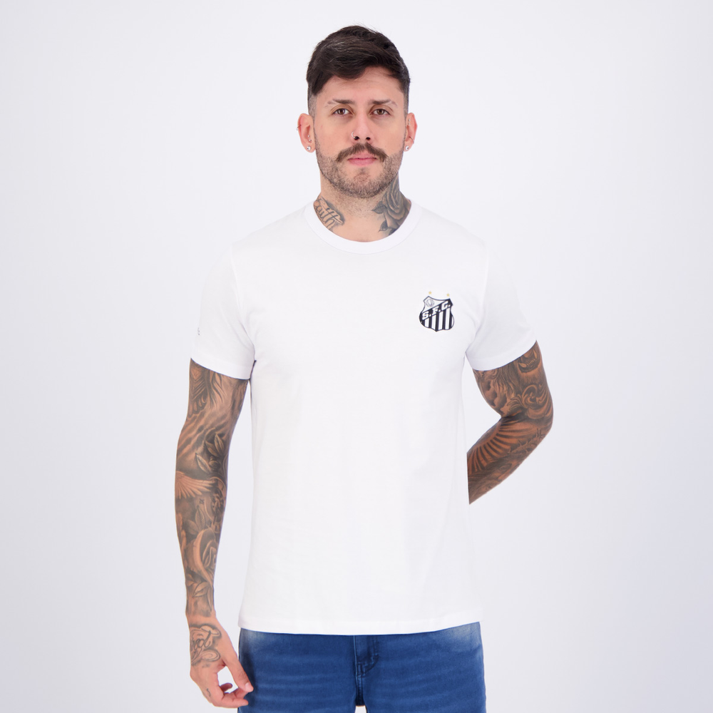 Camisa Santos River Branca Camisa Santos River Branca