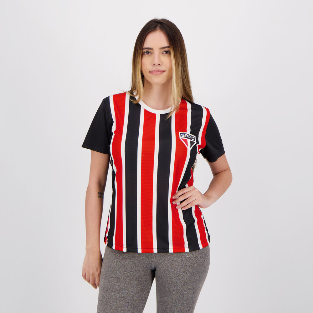 Camisa São Paulo Change Feminina Preta Camisa São Paulo Change Feminina Preta