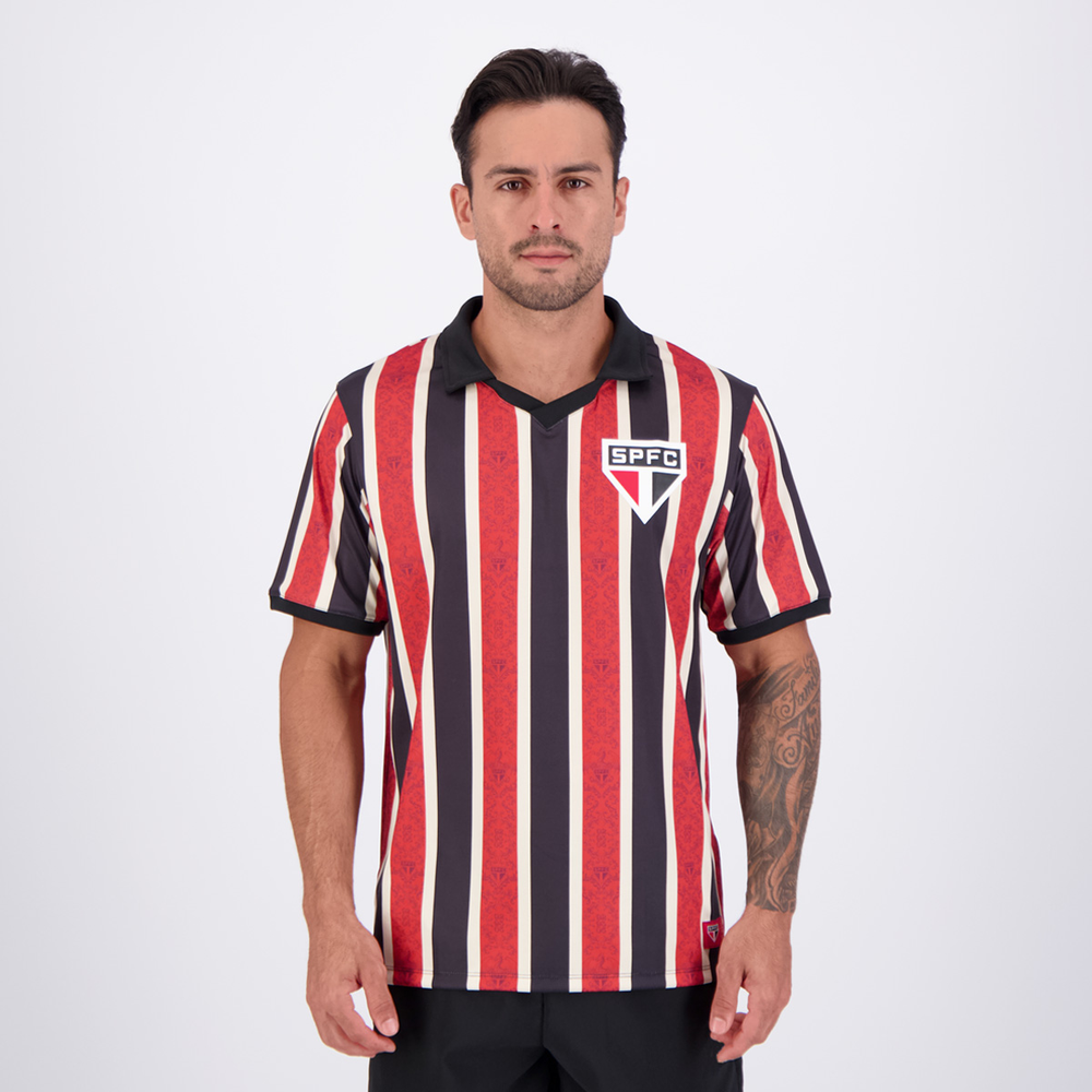 Camisa São Paulo Royal Tricolor Camisa São Paulo Royal Tricolor