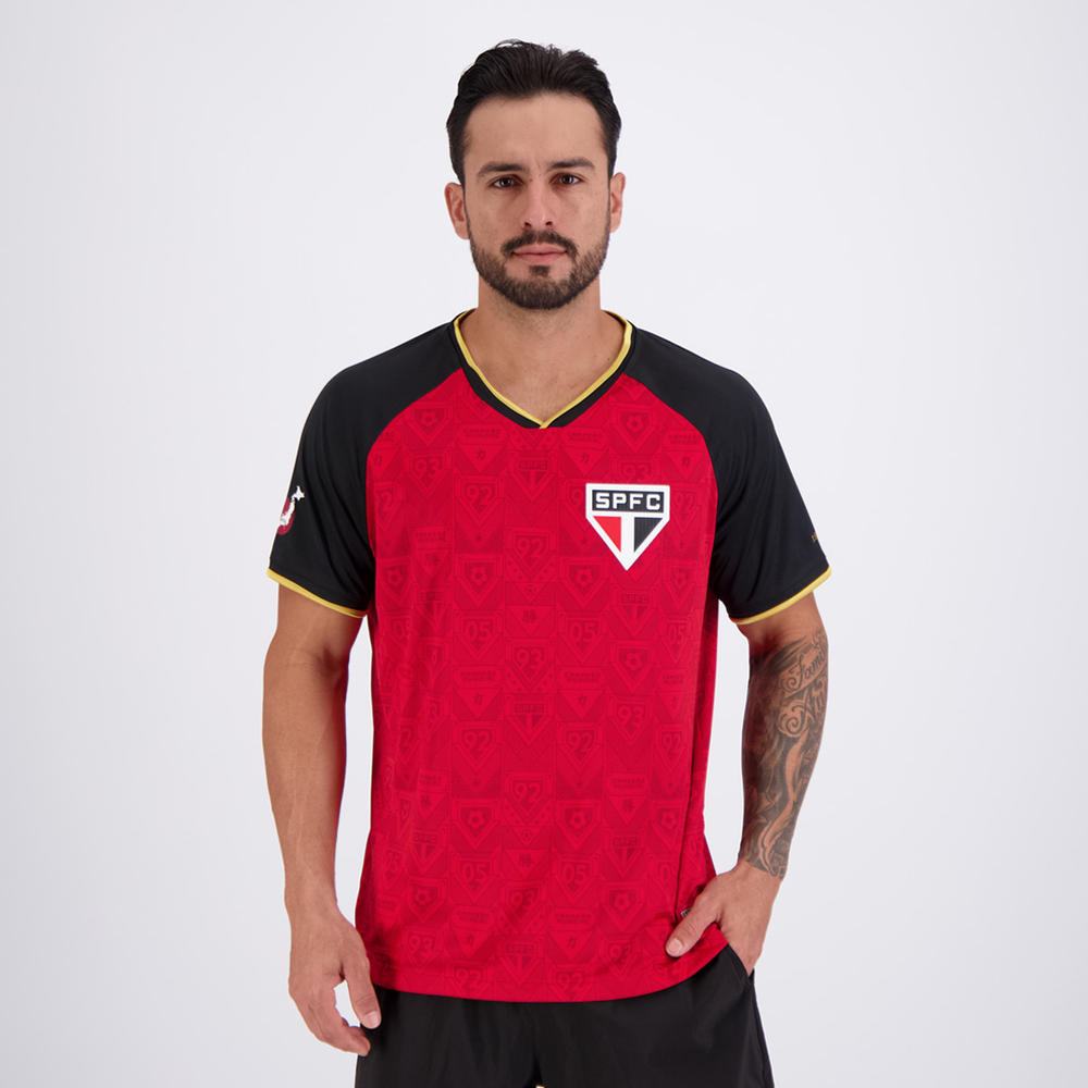 Camisa São Paulo Trimundial Vermelha Camisa São Paulo Trimundial Vermelha