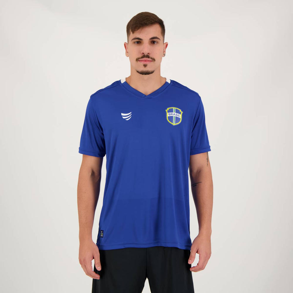 Camisa Super Bolla Copa Prata Brasil Azul Camisa Super Bolla Copa Prata Brasil Azul