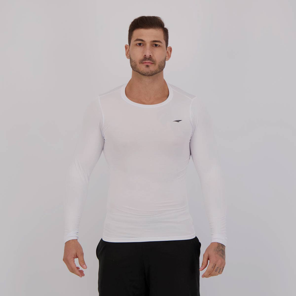 Camisa Térmica Penalty Matis X II UV Manga Longa Branca Camisa Térmica Penalty Matis X II UV Manga Longa Branca