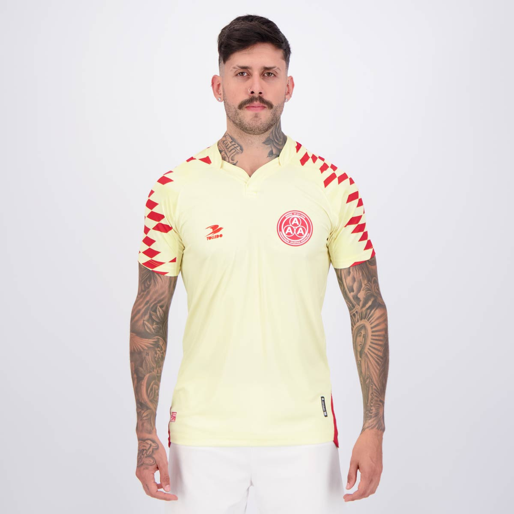 Camisa Tolledo Sports Anapolina III 2025 Amarelo Camisa Tolledo Sports Anapolina III 2025 Amarelo