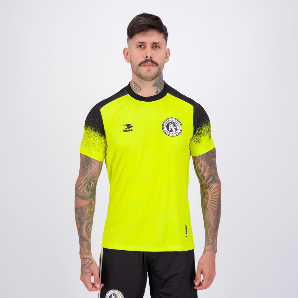Camisa Tolledo Sports Asa de Arapiraca Treino 2025 Amarela Camisa Tolledo Sports Asa de Arapiraca Treino 2025 Amarela