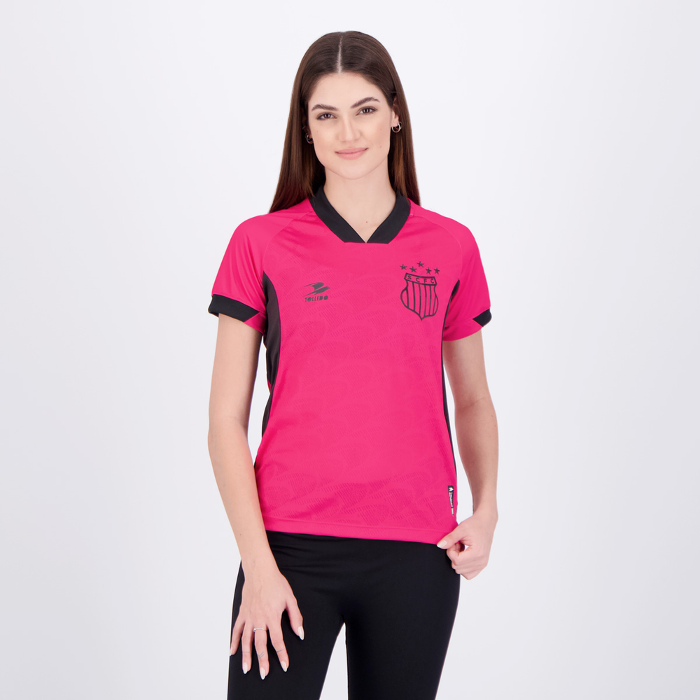 Camisa Tolledo Sports Sampaio Corrêa Goleiro 2025 Feminina Rosa Camisa Tolledo Sports Sampaio Corrêa Goleiro 2025 Feminina Rosa