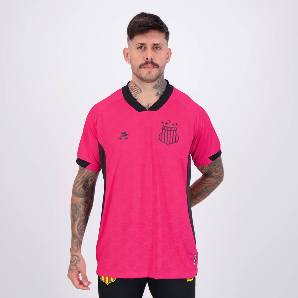Camisa Tolledo Sports Sampaio Corrêa Goleiro 2025 Rosa