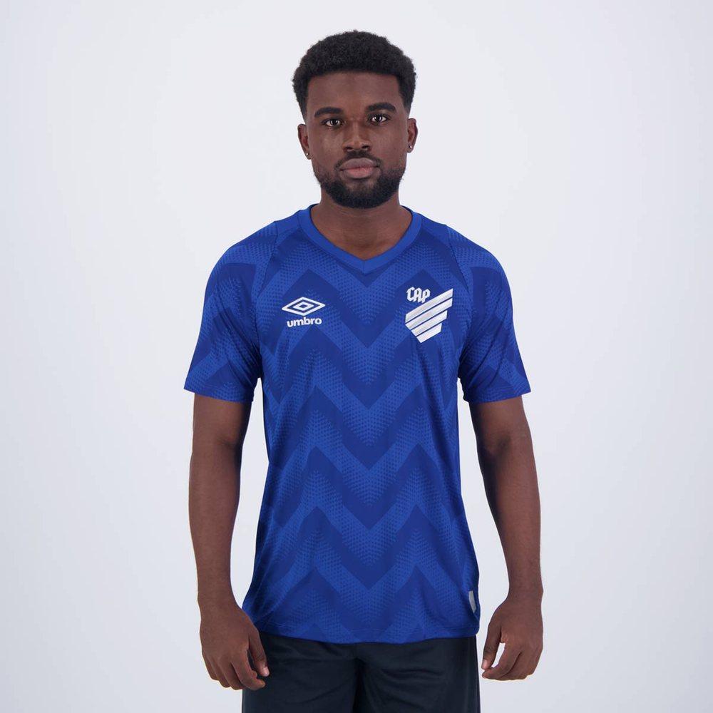 Camisa Umbro Athletico Paranaense 2024 Goleiro Azul Camisa Umbro Athletico Paranaense 2024 Goleiro Azul
