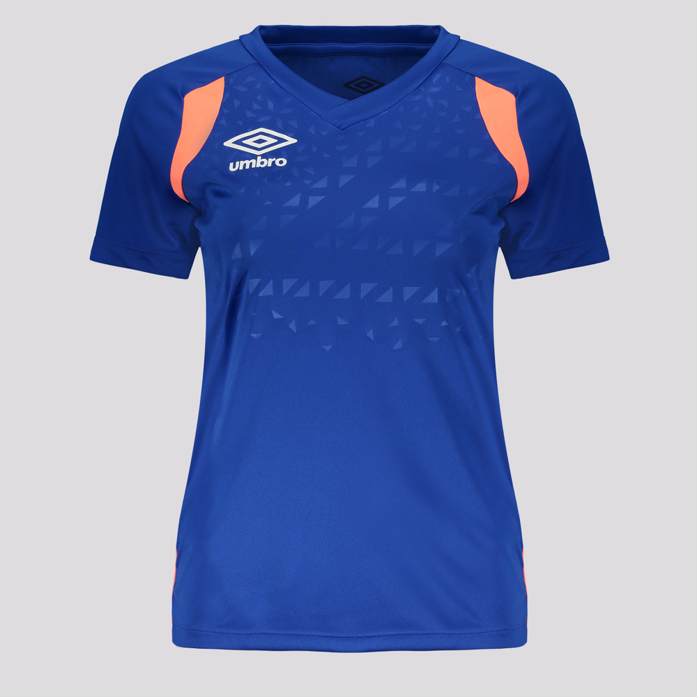 Camisa Umbro Diamond Relief Feminina Azul