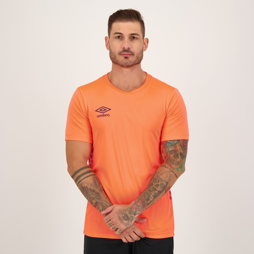 Camisa Umbro Diamond Wave Coral Camisa Umbro Diamond Wave Coral