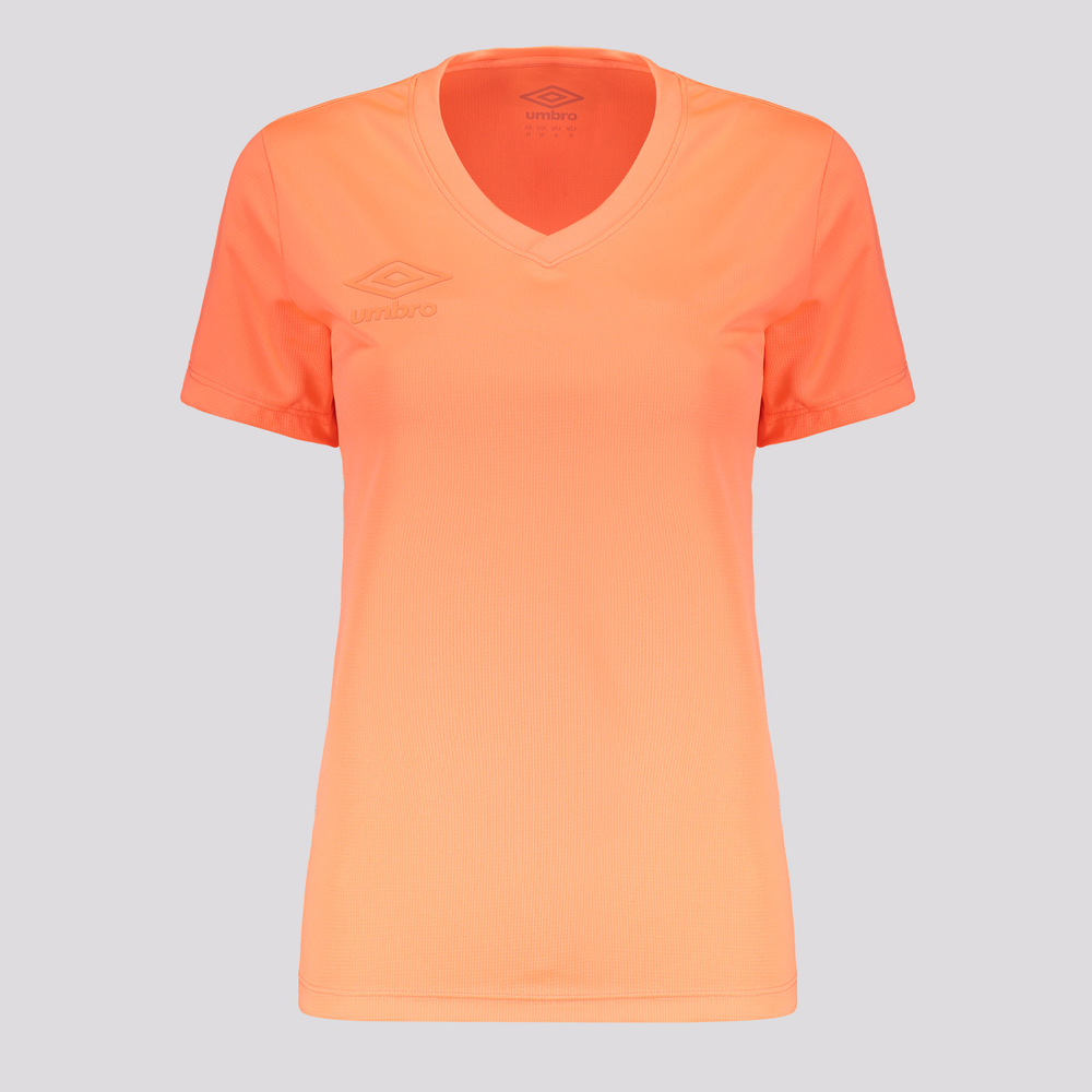 Camisa Umbro Striker Premium Feminina Coral Camisa Umbro Striker Premium Feminina Coral
