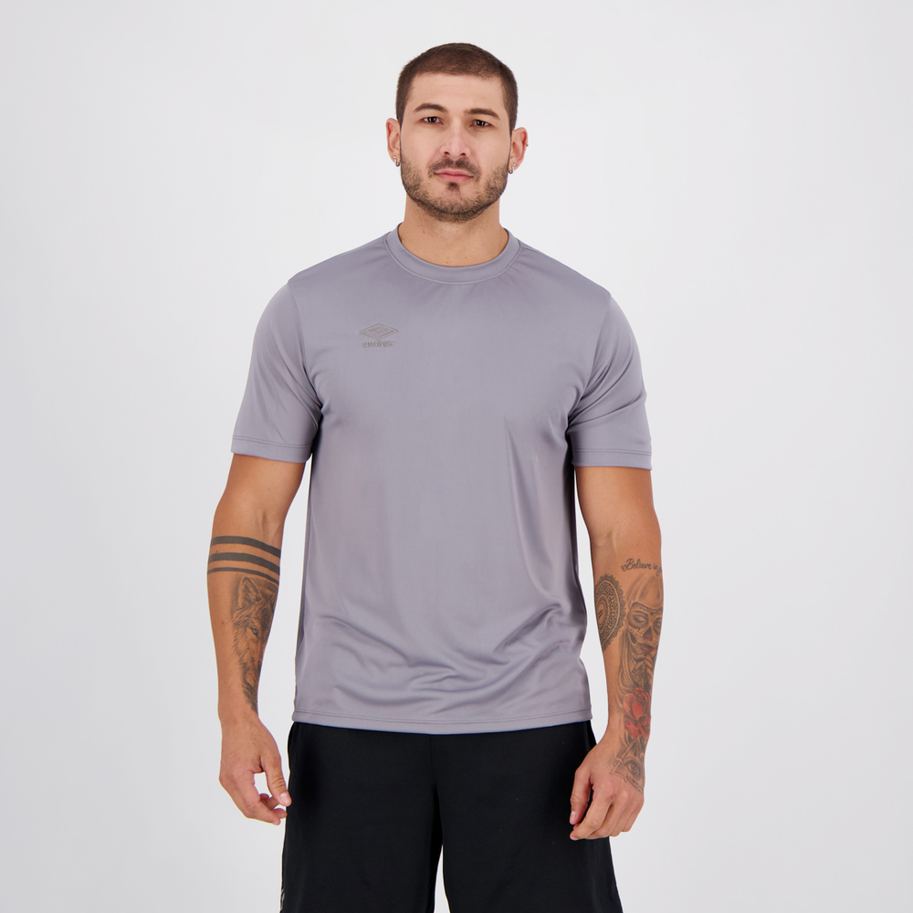 Camisa Umbro TWR Striker Cinza Camisa Umbro TWR Striker Cinza