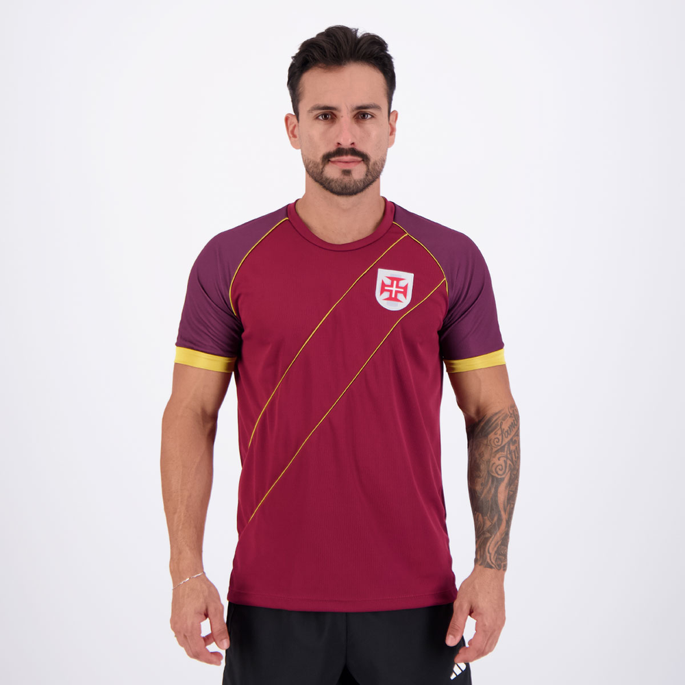Camisa Vasco Classic Root Vinho Camisa Vasco Classic Root Vinho