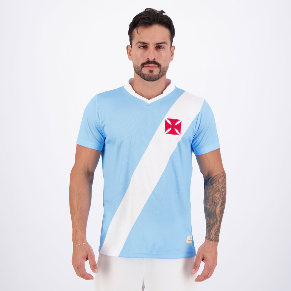 Camisa Vasco Retrô 2014 Azul Camisa Vasco Retrô 2014 Azul