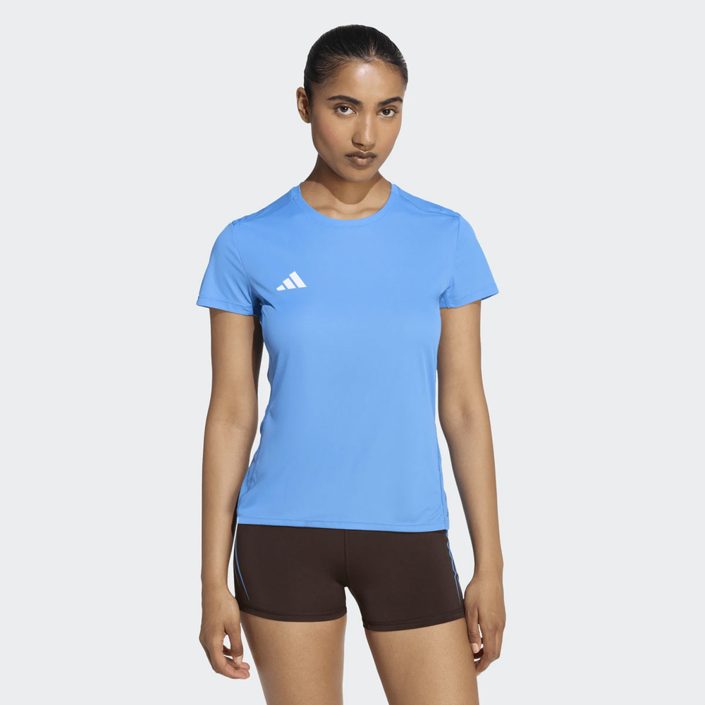 Camiseta Adidas Adizero E Feminina Azul Camiseta Adidas Adizero E Feminina Azul