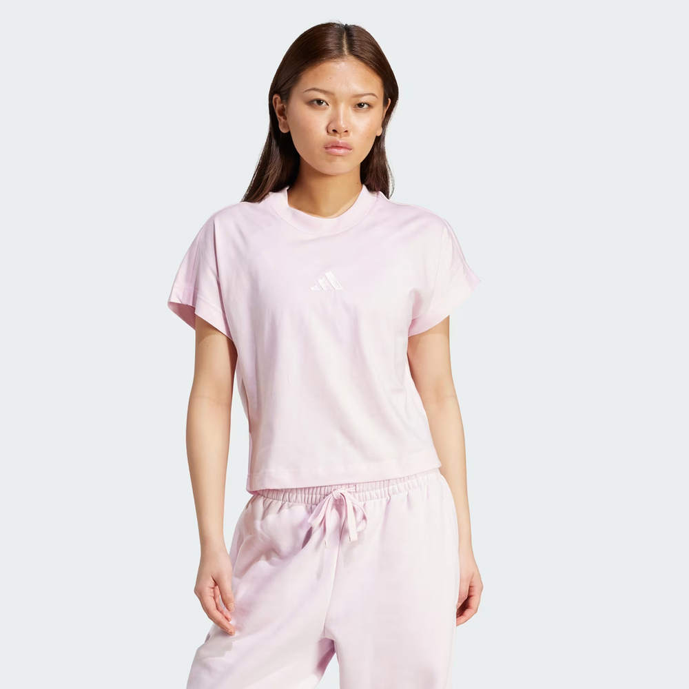 Camiseta Adidas All SZN Feminina Rosa Camiseta Adidas All SZN Feminina Rosa