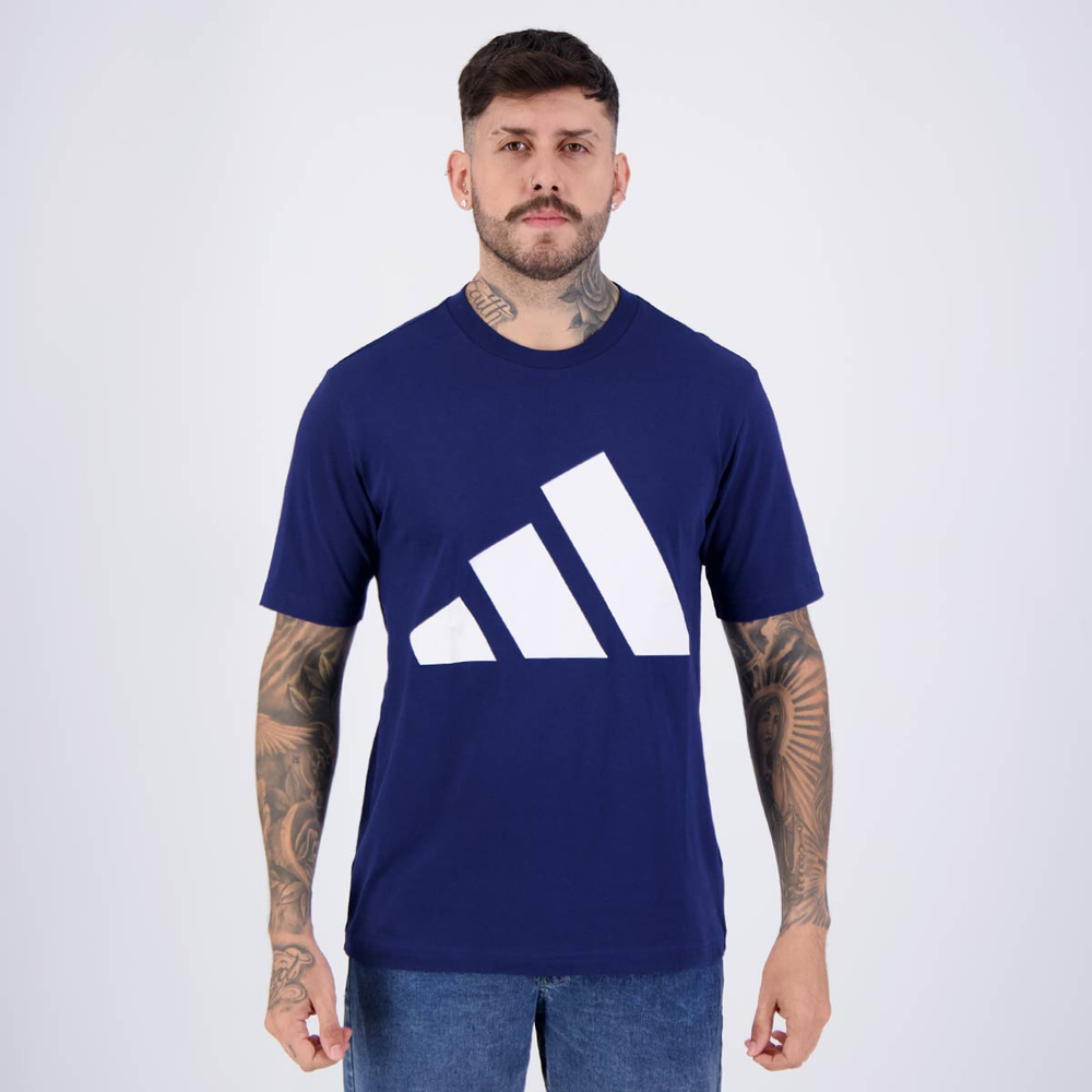 Camiseta Adidas Big Logo Marinho Camiseta Adidas Big Logo Marinho