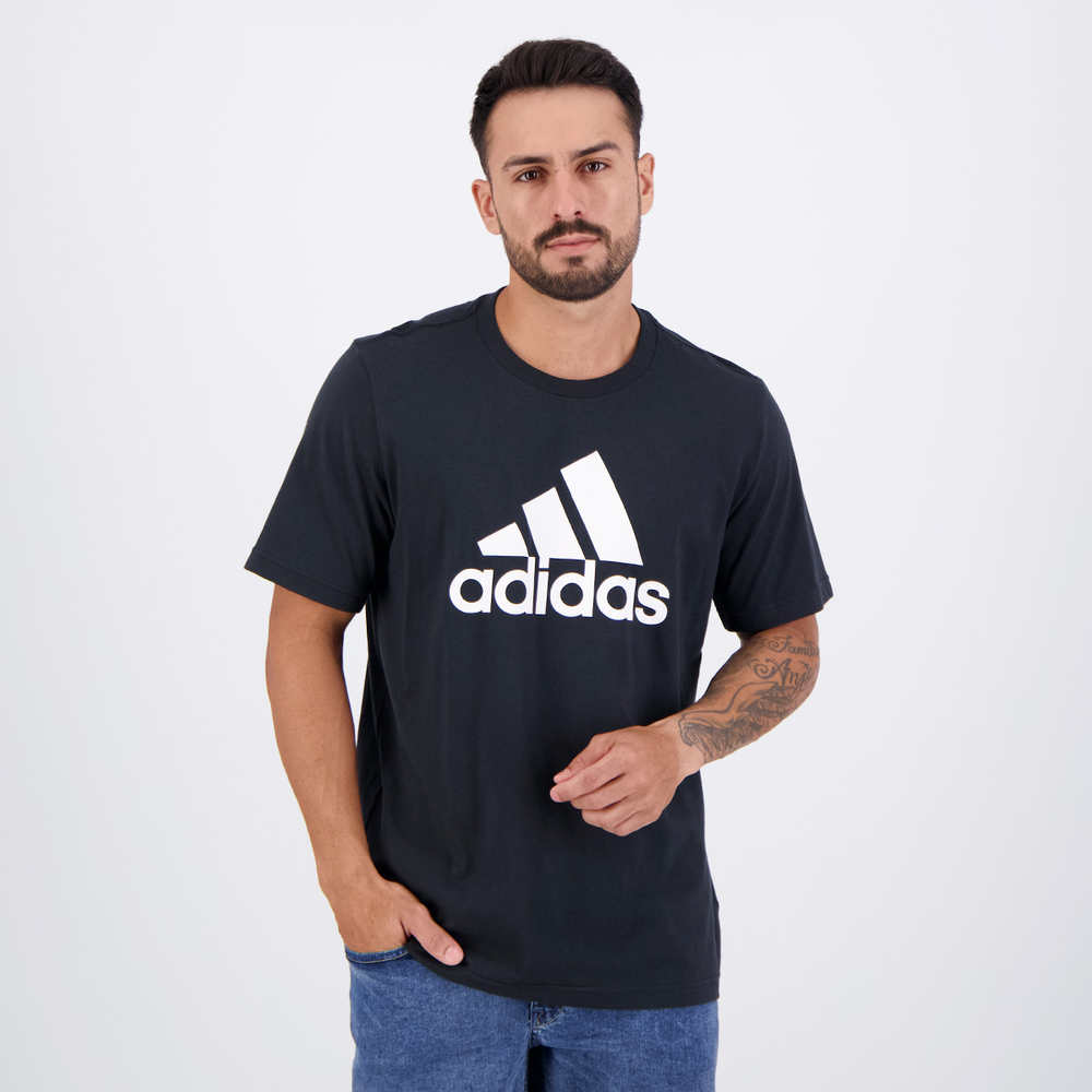 Camiseta Adidas Big Logo Preta Camiseta Adidas Big Logo Preta