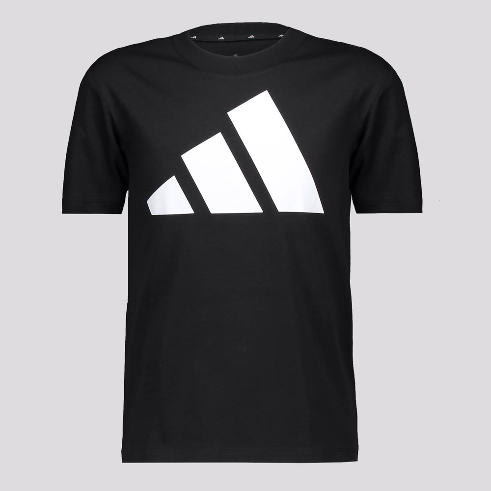 Camiseta Adidas Big logo Tee Juvenil Preta Camiseta Adidas Big logo Tee Juvenil Preta