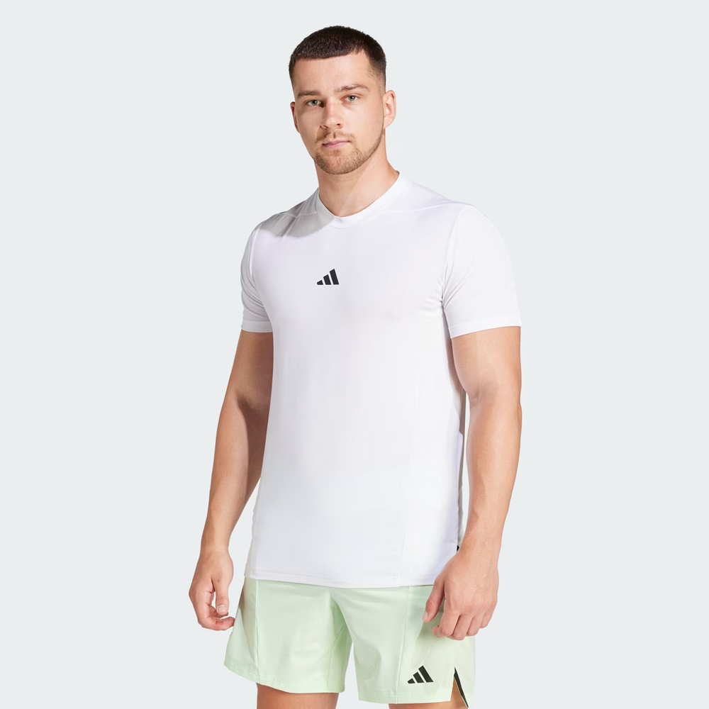Camiseta Adidas D4T Branca Camiseta Adidas D4T Branca