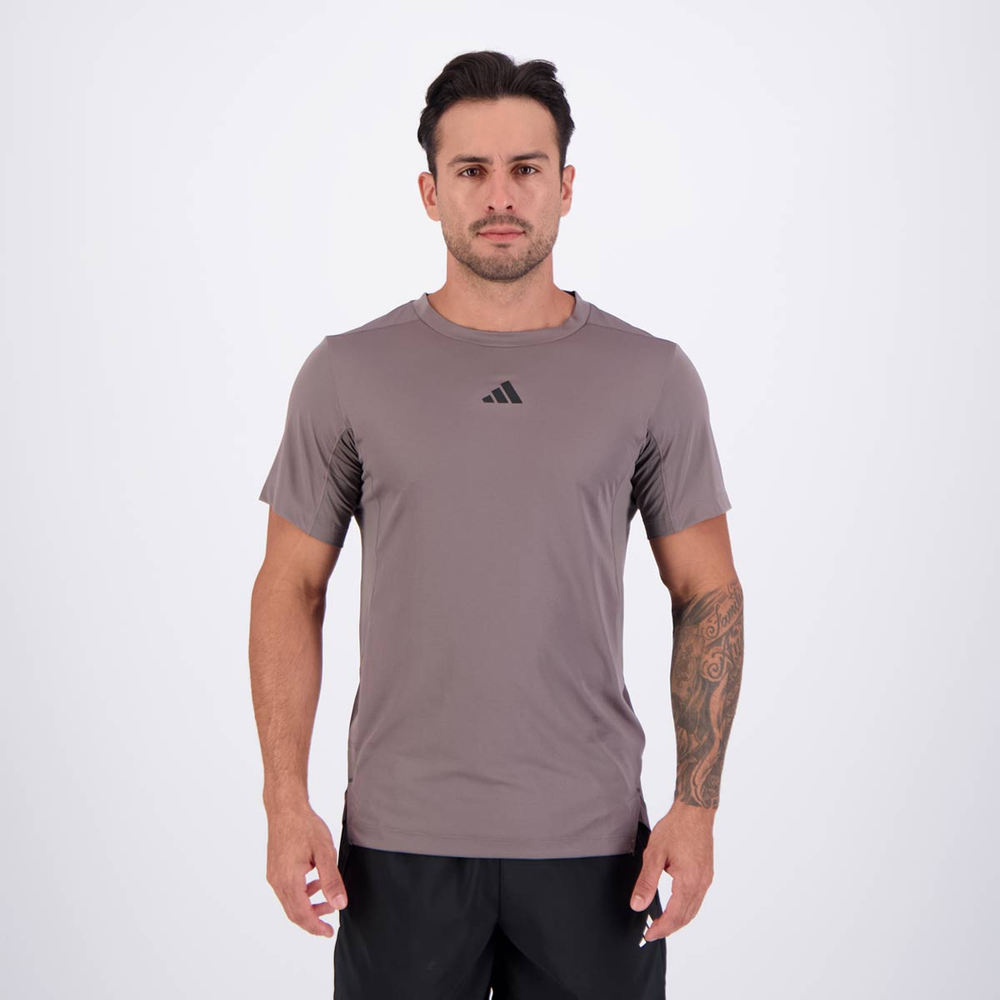 Camiseta Adidas D4T Power Cinza Camiseta Adidas D4T Power Cinza