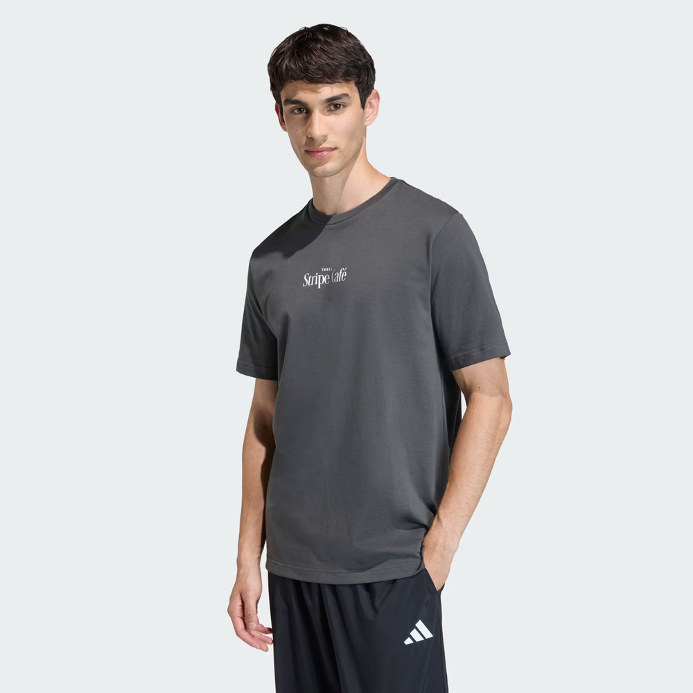 Camiseta Adidas Donut Box Cinza Camiseta Adidas Donut Box Cinza