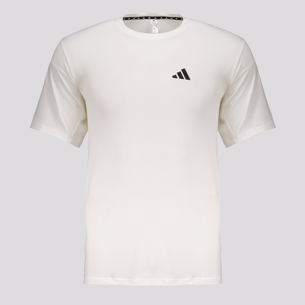 Camiseta Adidas ESS Stretch Branca Camiseta Adidas ESS Stretch Branca