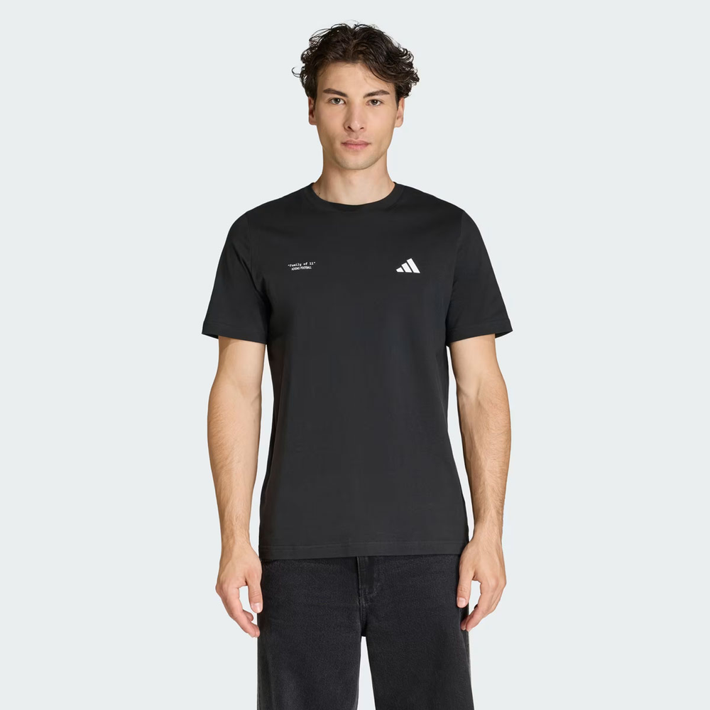 Camiseta Adidas FTB Slogan G T Preta Camiseta Adidas FTB Slogan G T Preta