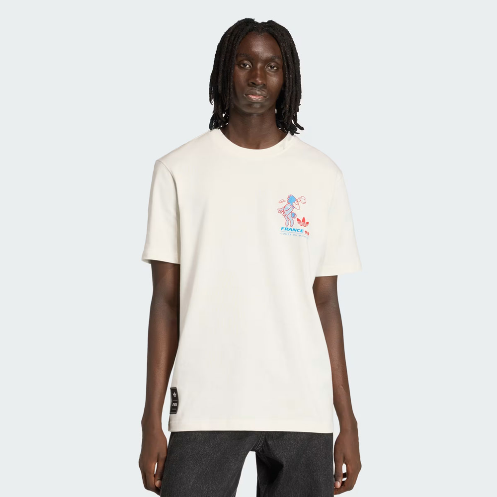 Camiseta Adidas Mascot Tee Fot Branca Camiseta Adidas Mascot Tee Fot Branca