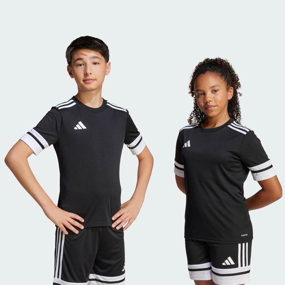 Camiseta Adidas Squadra 25 Juvenil Preta Camiseta Adidas Squadra 25 Juvenil Preta