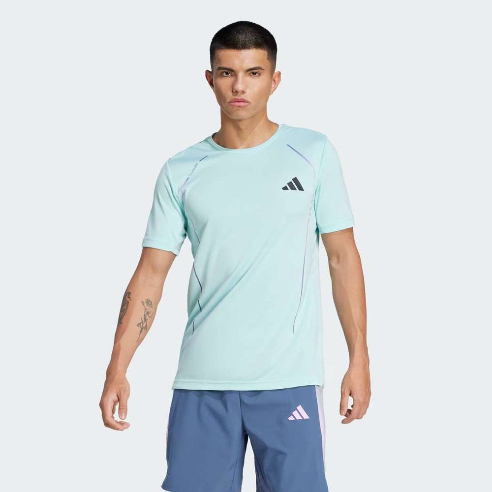 Camiseta Adidas Tech Azul Camiseta Adidas Tech Azul