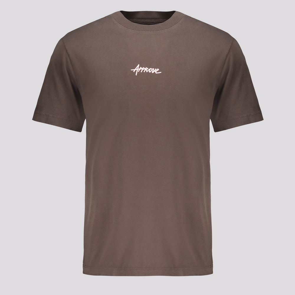Camiseta Approve Lady Marrom Camiseta Approve Lady Marrom