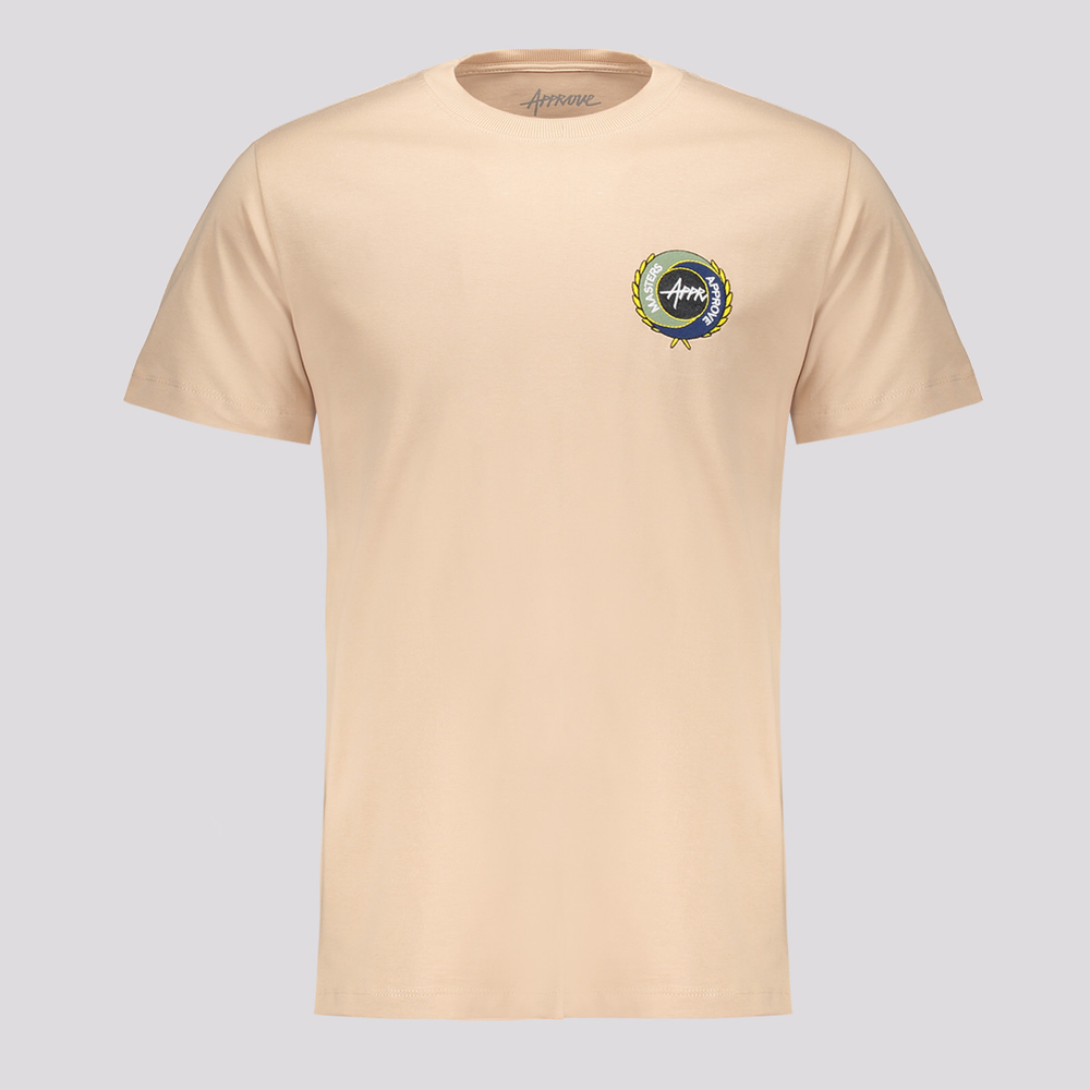 Camiseta Approve Master Bege Camiseta Approve Master Bege