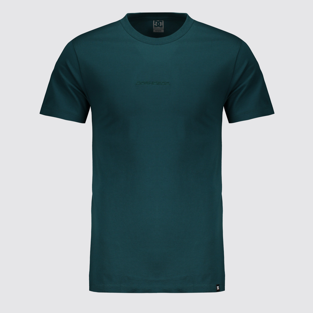 Camiseta DC Shoes Baseline Verde Escuro Camiseta DC Shoes Baseline Verde Escuro