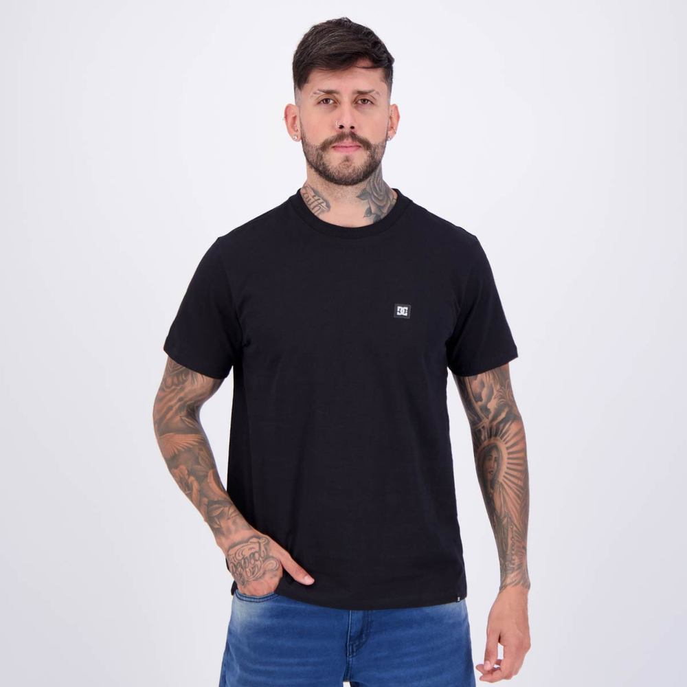 Camiseta DC Shoes Transfer Preto Camiseta DC Shoes Transfer Preto