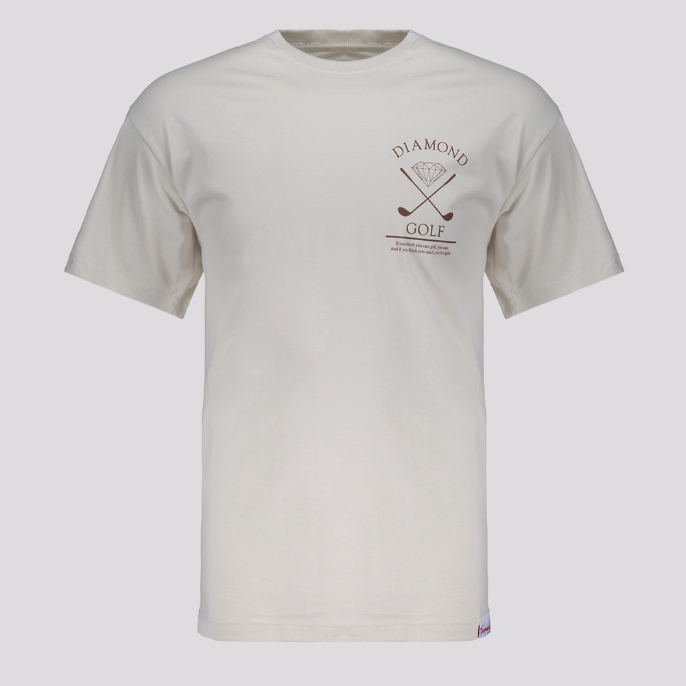 Camiseta Diamond Golf Bege Camiseta Diamond Golf Bege