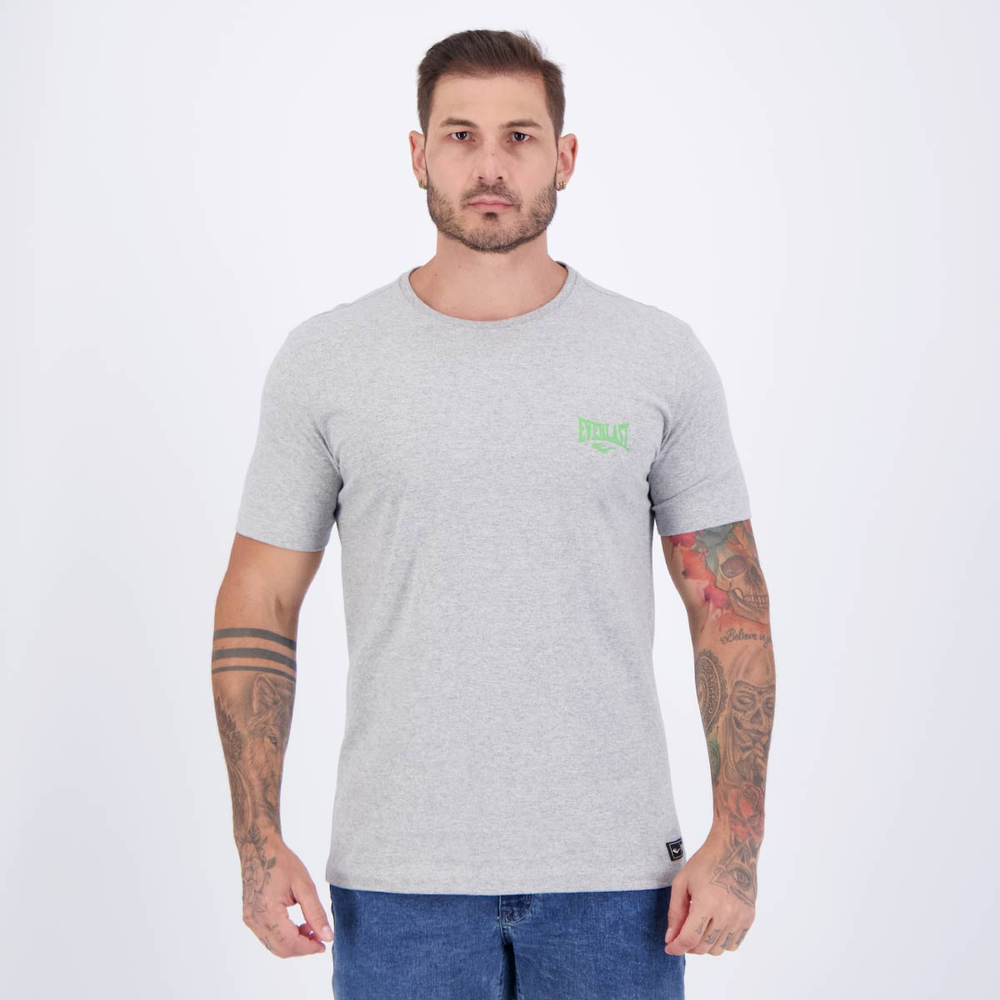 Camiseta Everlast Cinza Camiseta Everlast Cinza