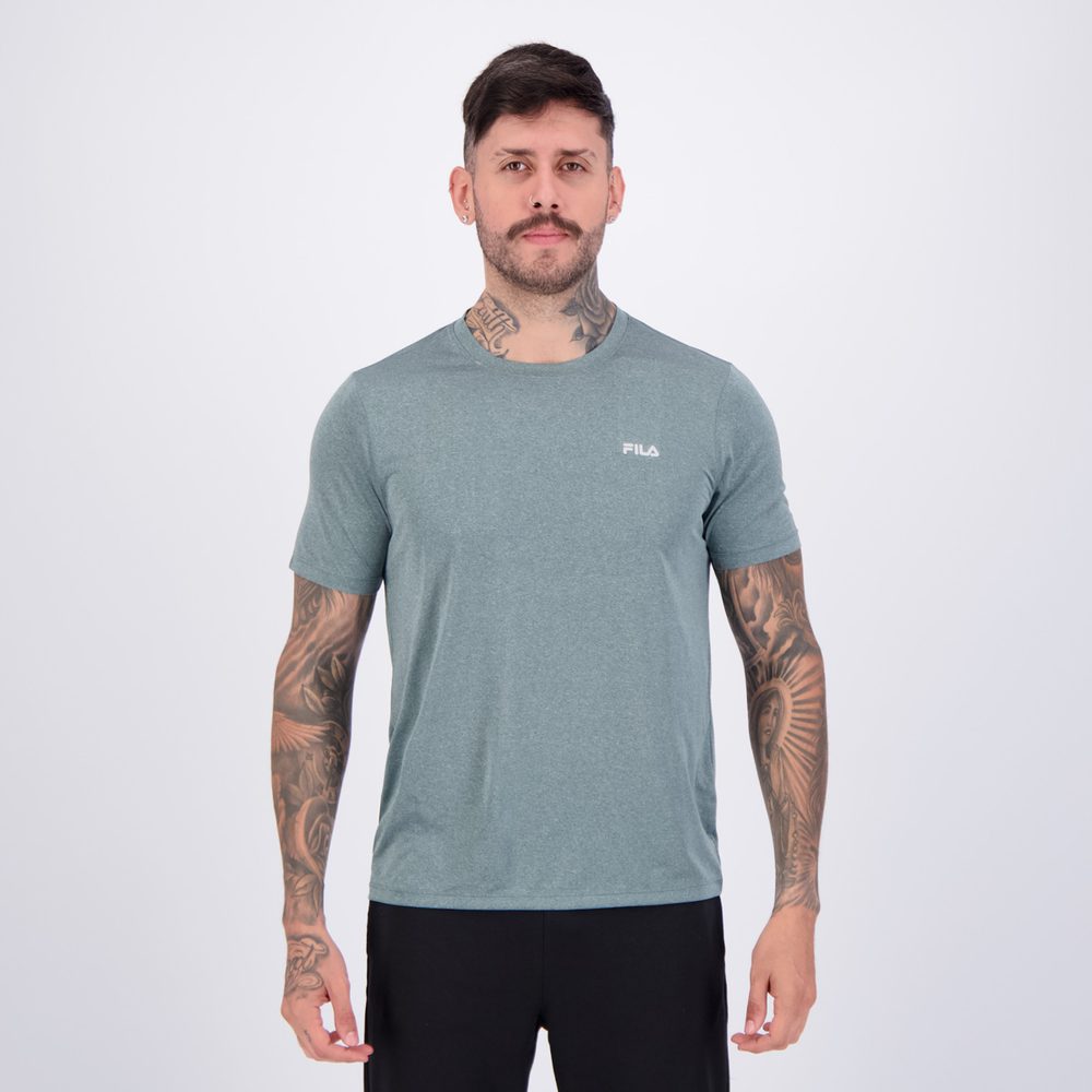 Camiseta Fila Sport Melange II Cinza Camiseta Fila Sport Melange II Cinza