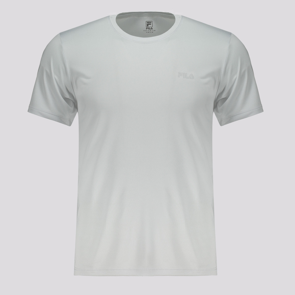 Camiseta Fila Sport Melange Lux Cinza Camiseta Fila Sport Melange Lux Cinza