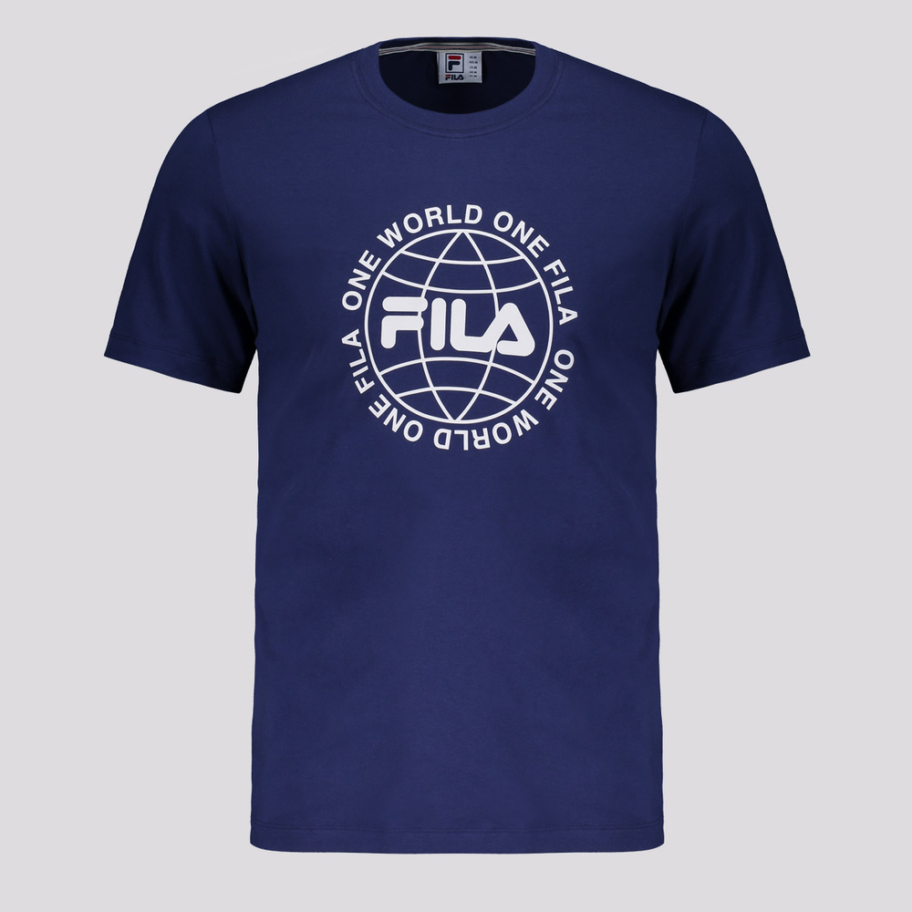 Camiseta Fila World Letter Marinho Camiseta Fila World Letter Marinho