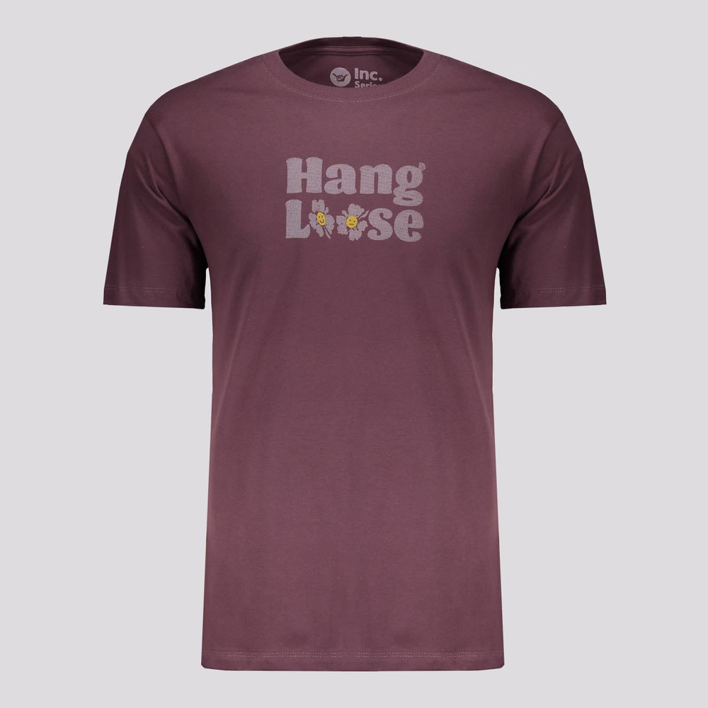 Camiseta Hang Loose Daisy Grená