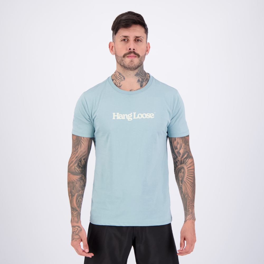Camiseta Hang Loose Inc Azul Camiseta Hang Loose Inc Azul