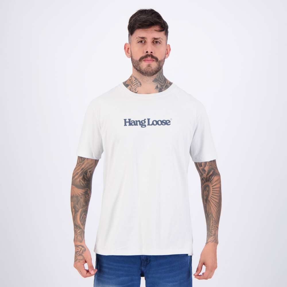 Camiseta Hang Loose Inc Cinza Camiseta Hang Loose Inc Cinza