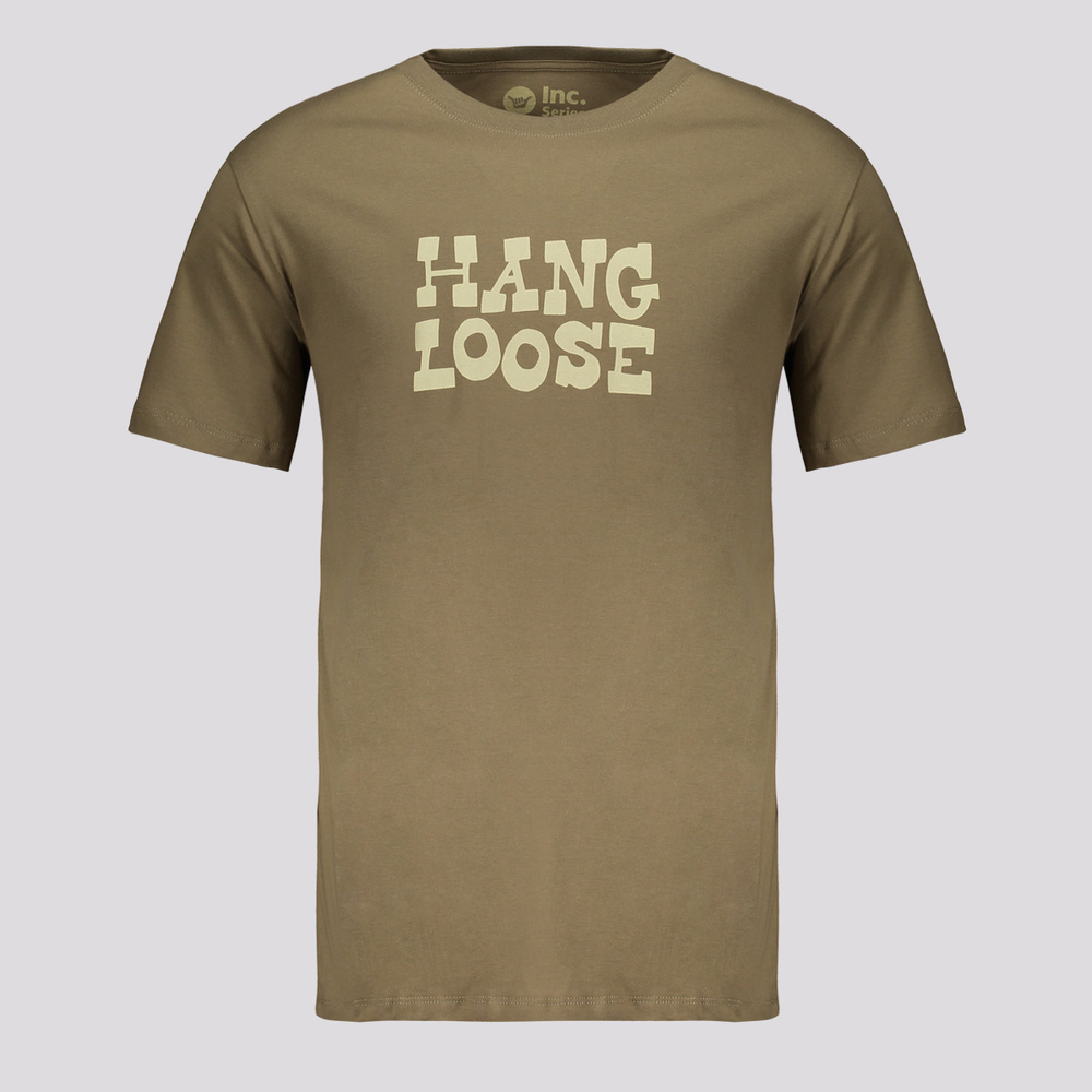 Camiseta Hang Loose Keepit Cáqui Camiseta Hang Loose Keepit Cáqui
