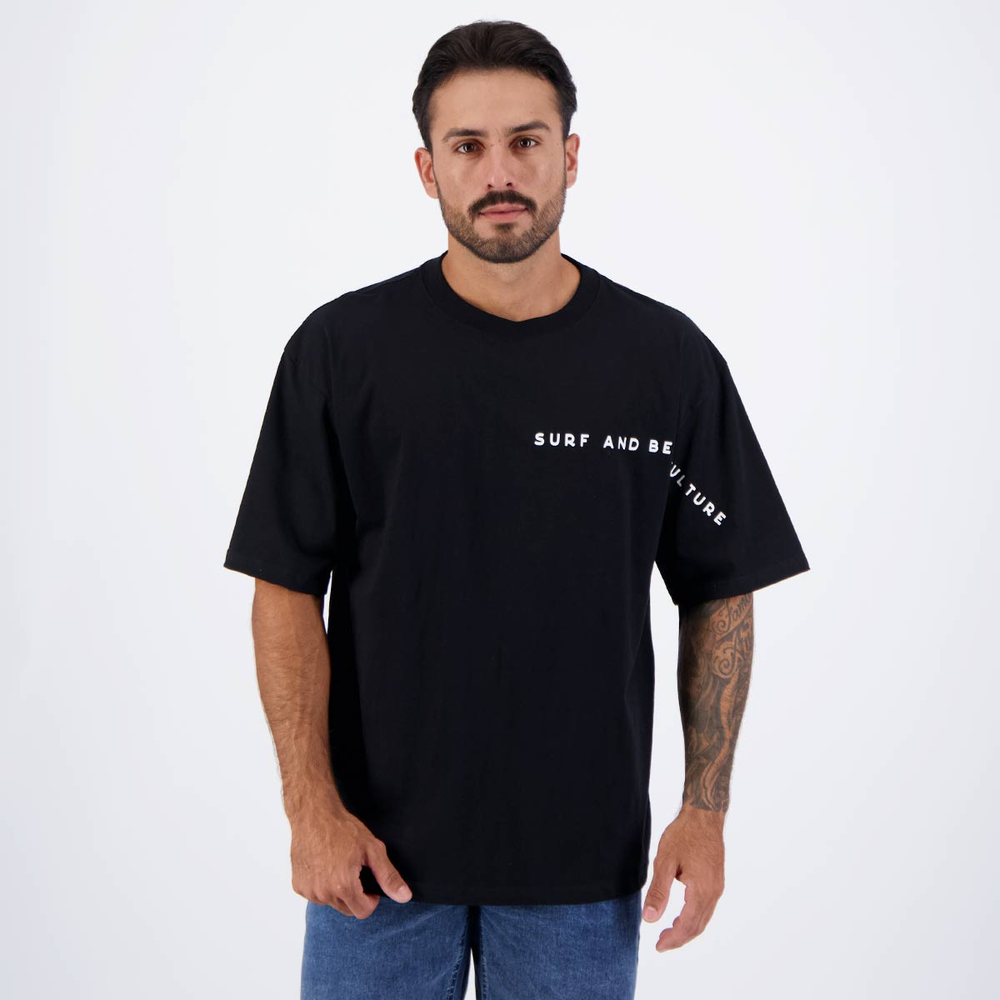 Camiseta Hang Loose Local Preta Camiseta Hang Loose Local Preta