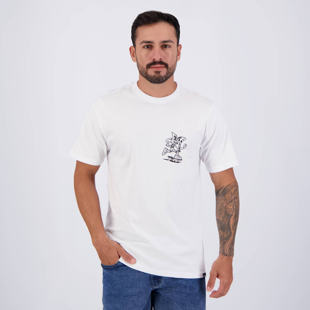 Camiseta Hurley Make Branca Camiseta Hurley Make Branca