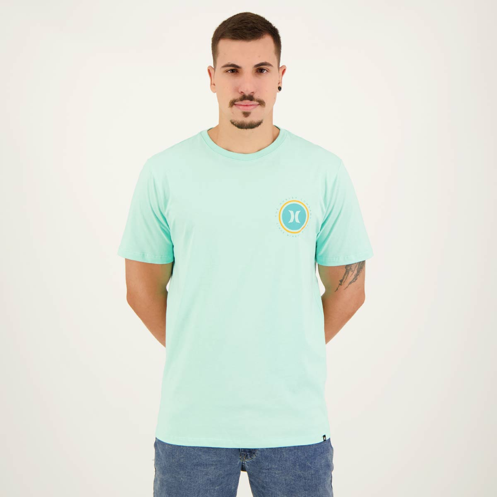 Camiseta Hurley Multi Circle Verde