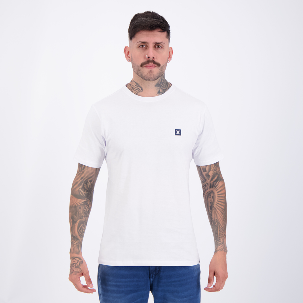 Camiseta Hurley Silk Mini Icon II Branca